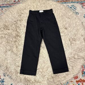 Everlane the straight leg crop short pants size 2